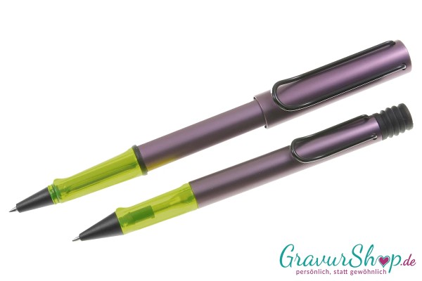 LAMY Al star aubergine Kuli - Tintenroller mit Gravur
