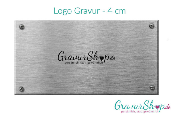 Logo Gravur - 4 cm